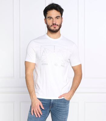 T-shirt męski Armani Exchange ze sklepu: Gomez Fashion Store w kategorii: T-shirty męskie - zdjęcie 874714-BD9-10338_AX225M000072100