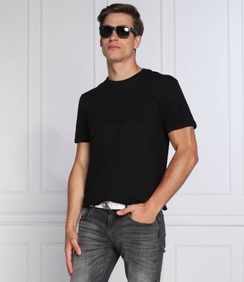 T-shirt męski wiosenny Armani Exchange ze sklepu: Gomez Fashion Store w kategorii: T-shirty męskie - zdjęcie 874714-BD9-10338_AX225M000082102