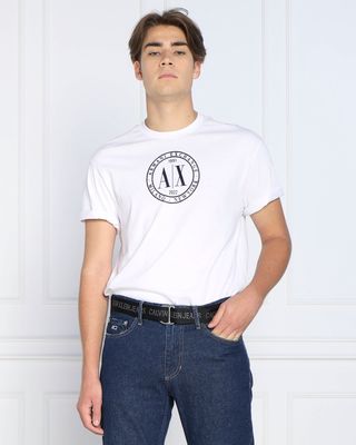 T-shirt męski młodzieżowy Armani Exchange ze sklepu: Gomez Fashion Store w kategorii: T-shirty męskie - zdjęcie 874714-BD9-10338_AX225M000106100