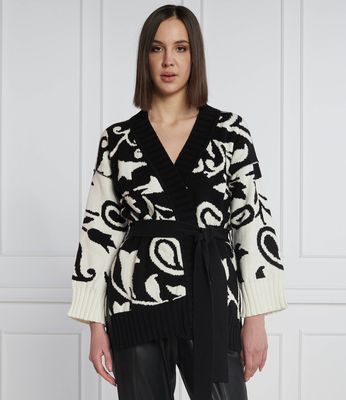 Sweter damski zimowy Max & Co. ze sklepu: Gomez Fashion Store w kategorii: Swetry damskie - zdjęcie 874714-BD9-10338_MX224W000033526