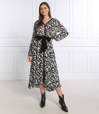 Sukienka The Kooples ze sklepu: Gomez Fashion Store w kategorii: Sukienki - zdjęcie 874714-BD9-10338_TK224W000020018