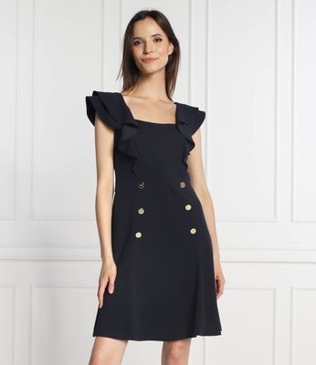 Sukienka wiosenna DKNY ze sklepu: Gomez Fashion Store w kategorii: Sukienki - zdjęcie 874714-BD9-10338_DK224W000033356