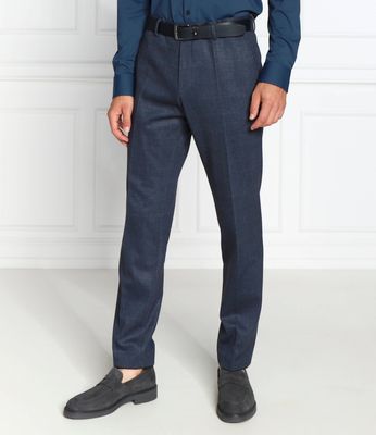 Spodnie męskie jesienne BOSS BLACK ze sklepu: Gomez Fashion Store w kategorii: Spodnie męskie - zdjęcie 874714-BD9-10338_BB225M000033404