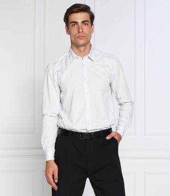 Koszula męska z klasycznym kołnierzykiem BOSS BLACK ze sklepu: Gomez Fashion Store w kategorii: Koszule męskie - zdjęcie 874714-BD9-10338_BB225M000061041