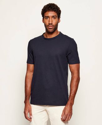 T-shirt męski na wiosnę BOSS BLACK ze sklepu: Gomez Fashion Store w kategorii: T-shirty męskie - zdjęcie 874714-BD9-10338_BB225M000143404