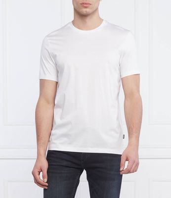 T-shirt męski casual BOSS BLACK ze sklepu: Gomez Fashion Store w kategorii: T-shirty męskie - zdjęcie 874714-BD9-10338_BB225M000150100