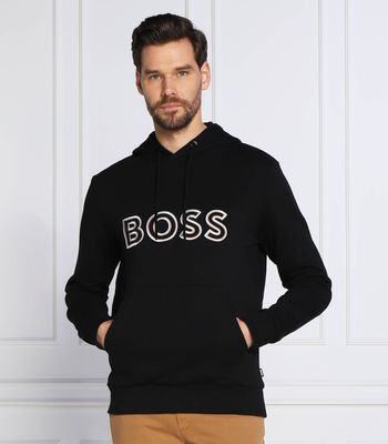 Bluza męska jesienna na zimę BOSS BLACK ze sklepu: Gomez Fashion Store w kategorii: Bluzy męskie - zdjęcie 874714-BD9-10338_BB225M000156002
