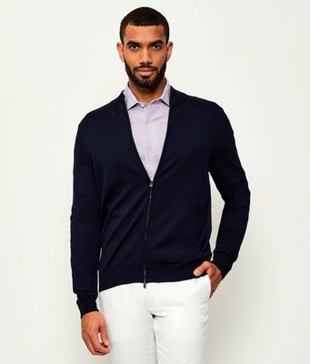 BOSS BLACK - Sweter męski zimowy ze sklepu: Gomez Fashion Store w kategorii: Swetry męskie - zdjęcie 874714-BD9-10338_BB225M000198404