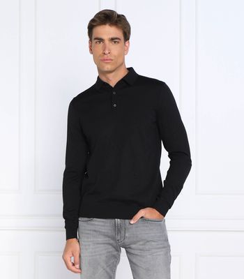 T-shirt męski na jesień wiosenny BOSS BLACK ze sklepu: Gomez Fashion Store w kategorii: T-shirty męskie - zdjęcie 874714-BD9-10338_BB225M000202001