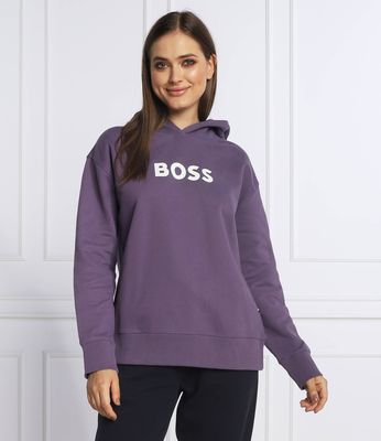 Bluza damska casual BOSS BLACK ze sklepu: Gomez Fashion Store w kategorii: Bluzy damskie - zdjęcie 874714-BD9-10338_BB225W000080515