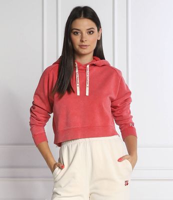 Bluza damska casual HUGO ze sklepu: Gomez Fashion Store w kategorii: Bluzy damskie - zdjęcie 874714-BD9-10338_BU225W000064612