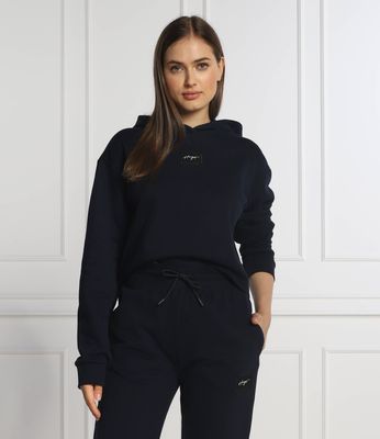 Bluza damska na jesień HUGO ze sklepu: Gomez Fashion Store w kategorii: Bluzy damskie - zdjęcie 874714-BD9-10338_BU225W000082408
