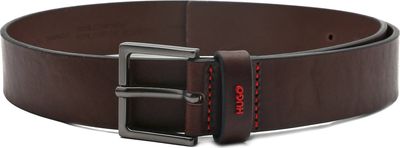 HUGO - Pasek ze sklepu: Gomez Fashion Store w kategorii: Paski męskie - zdjęcie 874714-BD9-10338_BU225M000071203