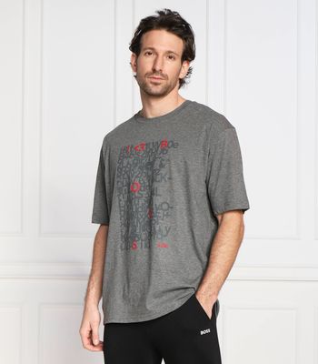 T-shirt męski młodzieżowy wiosenny BOSS GREEN ze sklepu: Gomez Fashion Store w kategorii: T-shirty męskie - zdjęcie 874714-BD9-10338_BG225M000113031
