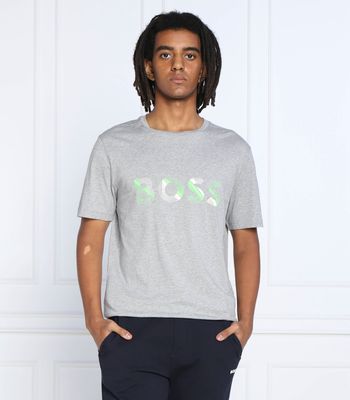 T-shirt męski na wiosnę BOSS GREEN ze sklepu: Gomez Fashion Store w kategorii: T-shirty męskie - zdjęcie 874714-BD9-10338_BG225M000126966