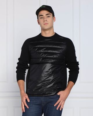 Sweter męski wiosenny BOSS GREEN ze sklepu: Gomez Fashion Store w kategorii: Swetry męskie - zdjęcie 874714-BD9-10338_BG225M000134001