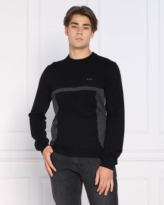 Sweter męski BOSS GREEN ze sklepu: Gomez Fashion Store w kategorii: Swetry męskie - zdjęcie 874714-BD9-10338_BG225M000142001