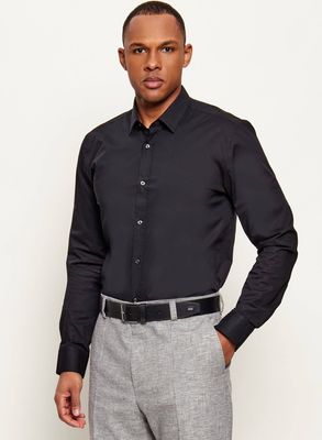 Koszula męska na lato HUGO ze sklepu: Gomez Fashion Store w kategorii: Koszule męskie - zdjęcie 874714-BD9-10338_BU225M000179001