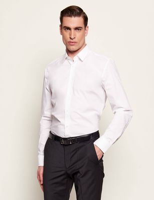Koszula męska elegancka HUGO ze sklepu: Gomez Fashion Store w kategorii: Koszule męskie - zdjęcie 874714-BD9-10338_BU225M000179199