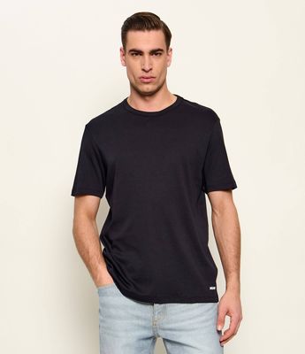 T-shirt męski casualowy HUGO ze sklepu: Gomez Fashion Store w kategorii: T-shirty męskie - zdjęcie 874714-BD9-10338_BU225M000315001