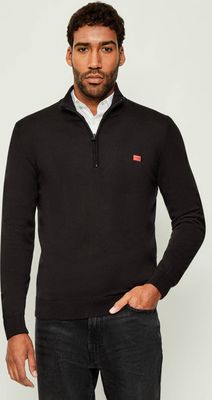 Sweter męski zimowy HUGO ze sklepu: Gomez Fashion Store w kategorii: Swetry męskie - zdjęcie 874714-BD9-10338_BU225M000317001