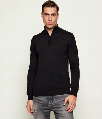 Sweter męski HUGO ze sklepu: Gomez Fashion Store w kategorii: Swetry męskie - zdjęcie 874714-BD9-10338_BU225M000322001