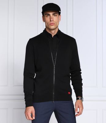 Sweter męski HUGO ze sklepu: Gomez Fashion Store w kategorii: Swetry męskie - zdjęcie 874714-BD9-10338_BU225M000329001
