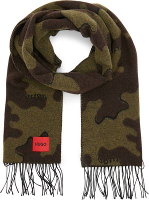 Szalik HUGO ze sklepu: Gomez Fashion Store w kategorii: Szaliki męskie - zdjęcie 874714-BD9-10338_BU225M000351303