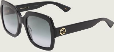 Okulary przeciwsłoneczne damskie Gucci ze sklepu: Gomez Fashion Store w kategorii: Okulary przeciwsłoneczne damskie - zdjęcie 874714-BD9-10338_GC222W000013001