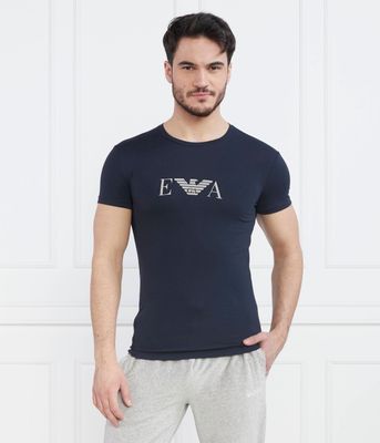 T-shirt męski wiosenny młodzieżowy Emporio Armani ze sklepu: Gomez Fashion Store w kategorii: T-shirty męskie - zdjęcie 874714-BD9-10338_EB225M000032135