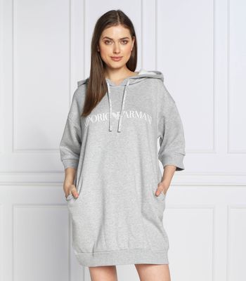 Emporio Armani - Sukienka jesienna ze sklepu: Gomez Fashion Store w kategorii: Sukienki - zdjęcie 874714-BD9-10338_EB225W000051D76