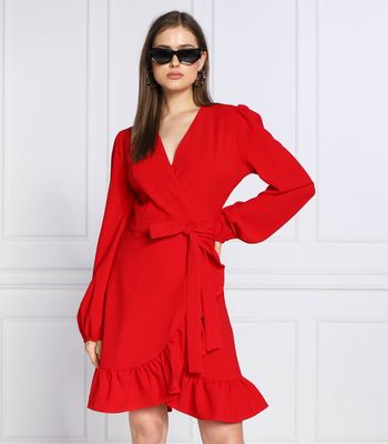 Sukienka kopertowa SILVIAN HEACH ze sklepu: Gomez Fashion Store w kategorii: Sukienki - zdjęcie 874714-BD9-10338_SH225W000003048