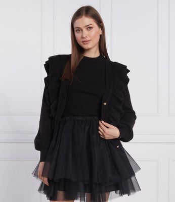Sweter damski na zimę casualowy SILVIAN HEACH ze sklepu: Gomez Fashion Store w kategorii: Swetry damskie - zdjęcie 874714-BD9-10338_SH225W000022103
