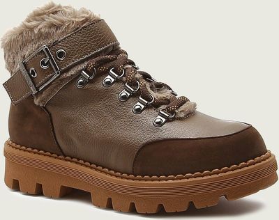 Buty trekkingowe damskie jesienne Pinko ze sklepu: Gomez Fashion Store w kategorii: Buty trekkingowe damskie - zdjęcie 874714-BD9-10338_PI225W000160484