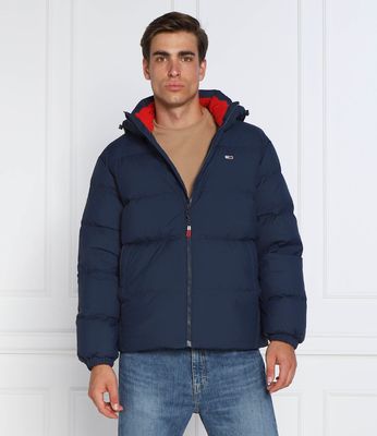 Kurtka męska na zimę casual Tommy Jeans ze sklepu: Gomez Fashion Store w kategorii: Kurtki męskie - zdjęcie 874714-BD9-10338_TM225M000217D92