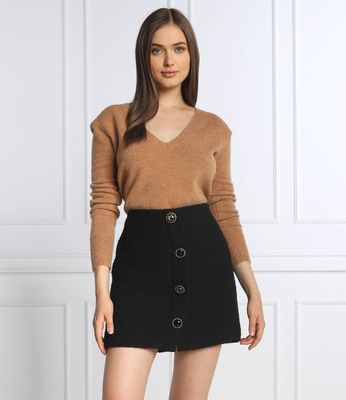 Sweter damski casual Calvin Klein ze sklepu: Gomez Fashion Store w kategorii: Swetry damskie - zdjęcie 874714-BD9-10338_CK225W000047B39