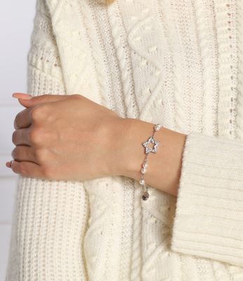 Bransoletka Swarovski ze sklepu: Gomez Fashion Store w kategorii: Bransoletki - zdjęcie 874714-BD9-10338_SR225W000019018