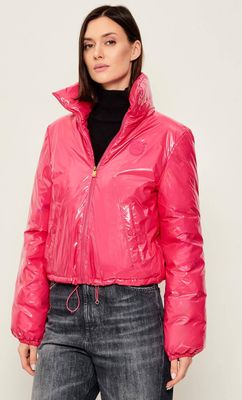 Kurtka damska casual na jesień Pinko ze sklepu: Gomez Fashion Store w kategorii: Kurtki damskie - zdjęcie 874714-BD9-10338_PI225W000226332