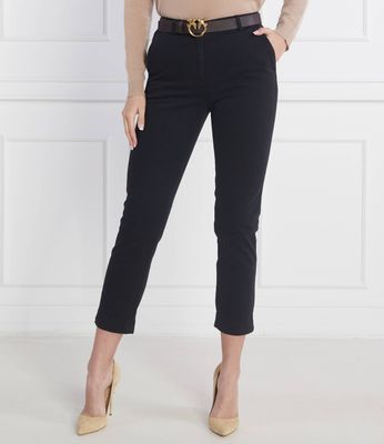 Spodnie damskie casual na jesień Pinko ze sklepu: Gomez Fashion Store w kategorii: Spodnie damskie - zdjęcie 874714-BD9-10338_PI225W000272099