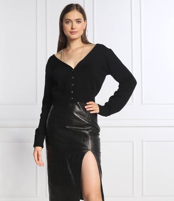 Sweter damski Pinko ze sklepu: Gomez Fashion Store w kategorii: Swetry damskie - zdjęcie 874714-BD9-10338_PI225W000290099