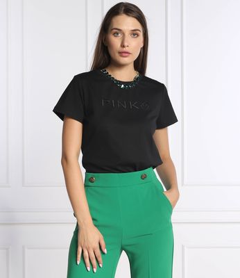 Bluzka damska młodzieżowa Pinko ze sklepu: Gomez Fashion Store w kategorii: Bluzki damskie - zdjęcie 874714-BD9-10338_PI225W000465099