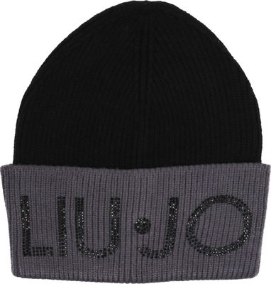 Czapka zimowa damska Liu Jo ze sklepu: Gomez Fashion Store w kategorii: Czapki zimowe damskie - zdjęcie 874714-BD9-10338_LC225W000010I64