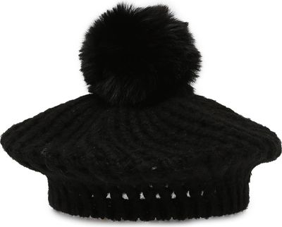Czapka zimowa damska Liu Jo ze sklepu: Gomez Fashion Store w kategorii: Czapki zimowe damskie - zdjęcie 874714-BD9-10338_LC225W000016222