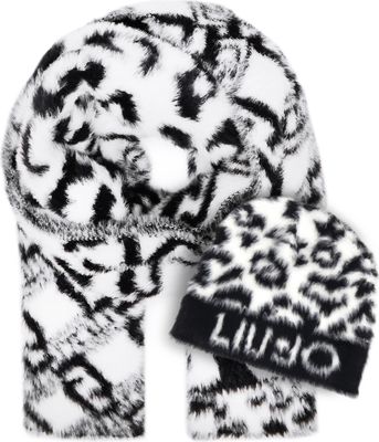 Liu Jo - Czapka zimowa damska ze sklepu: Gomez Fashion Store w kategorii: Czapki zimowe damskie - zdjęcie 874714-BD9-10338_LC225W000037540