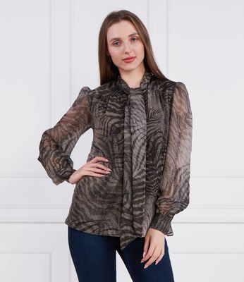 Bluzka damska jesienna Guess ze sklepu: Gomez Fashion Store w kategorii: Bluzki damskie - zdjęcie 874714-BD9-10338_GJ225W000028L83
