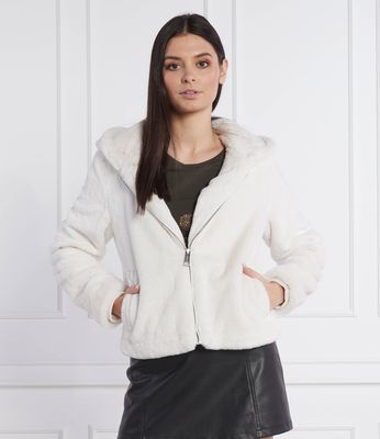 Kurtka damska na jesień casual Guess ze sklepu: Gomez Fashion Store w kategorii: Kurtki damskie - zdjęcie 874714-BD9-10338_GJ225W000001H47