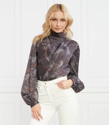 Bluzka damska jesienna Guess ze sklepu: Gomez Fashion Store w kategorii: Bluzki damskie - zdjęcie 874714-BD9-10338_GJ225W000143M13