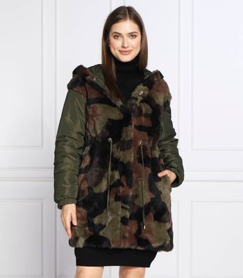 Kurtka damska jesienna Liu Jo ze sklepu: Gomez Fashion Store w kategorii: Kurtki damskie - zdjęcie 874714-BD9-10338_LJ225W000008N42