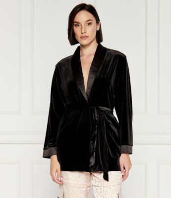 Szlafrok damski Liu Jo Rose ze sklepu: Gomez Fashion Store w kategorii: Szlafroki damskie - zdjęcie 874714-BD9-10338_LO225W000011222