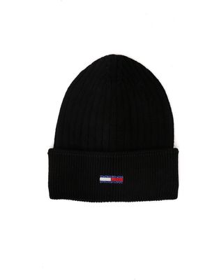 Czapka zimowa damska Tommy Jeans ze sklepu: Gomez Fashion Store w kategorii: Czapki zimowe damskie - zdjęcie 874714-BD9-10338_TM225W000054D85